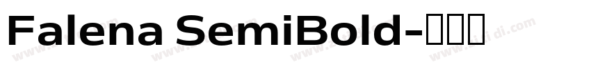 Falena SemiBold字体转换 Falena SemiBold字体转换